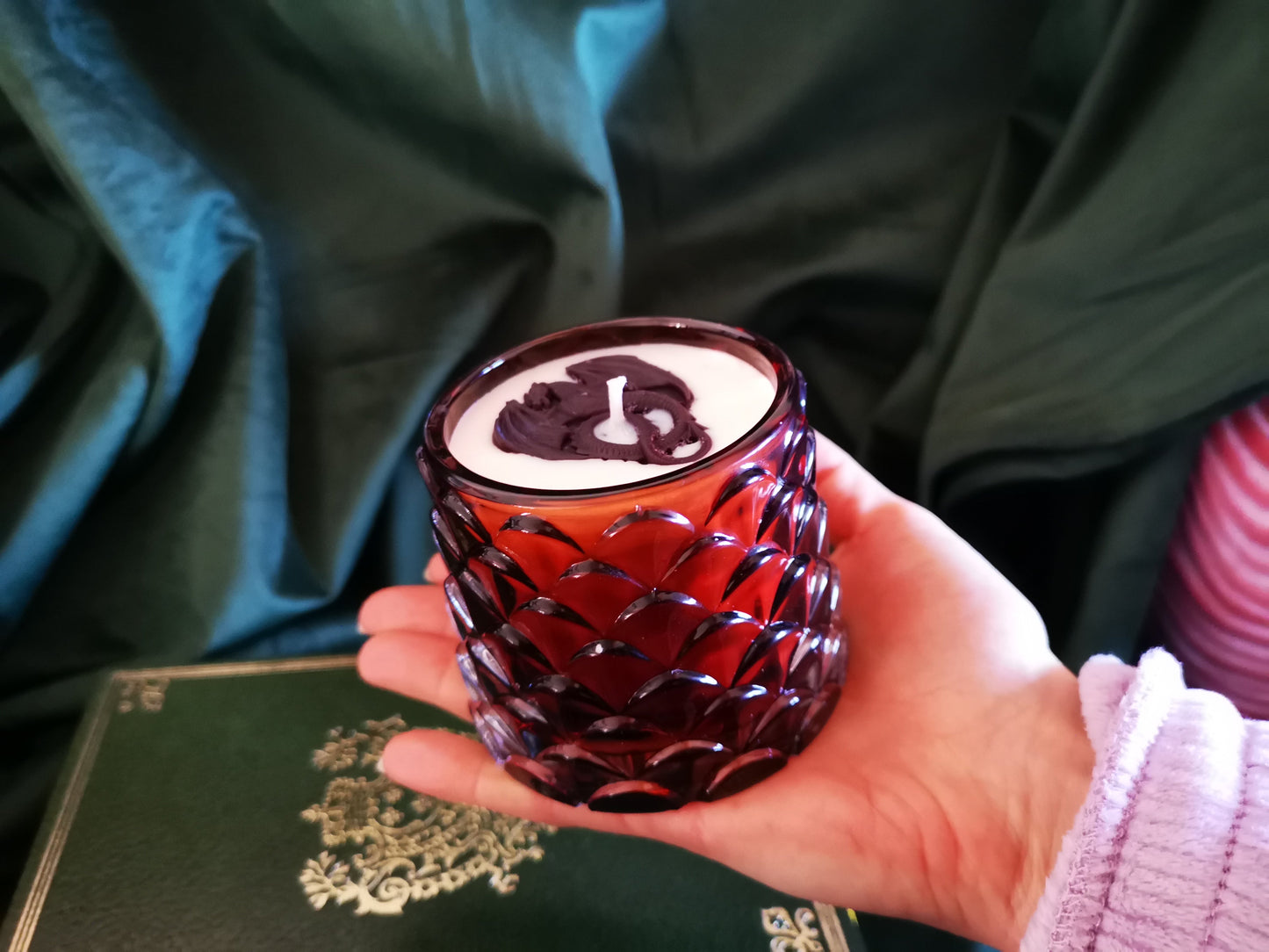 Bougie Feu-Dragon Aravis Potions Apothecary Harry Potter