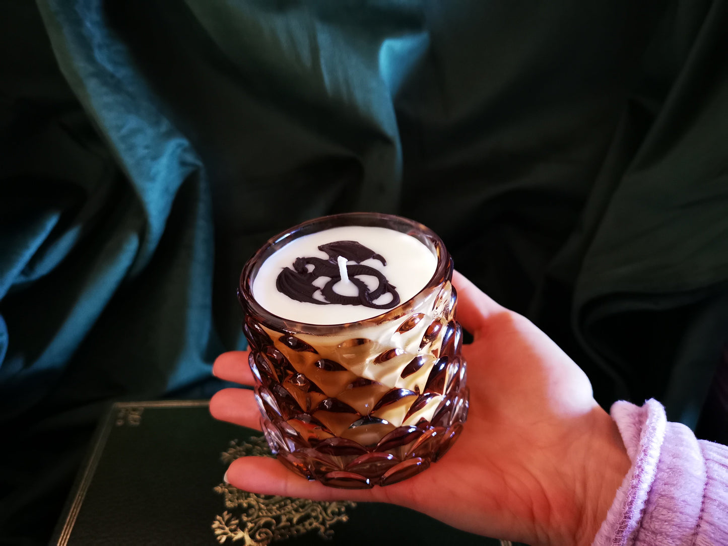 Bougie Feu-Dragon Aravis Potions Apothecary Harry Potter