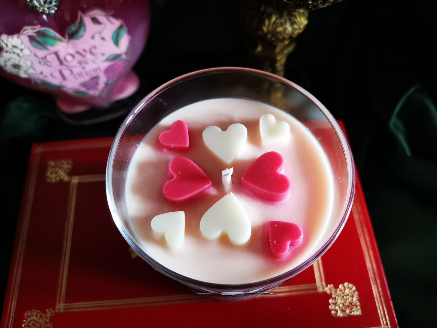 Bougie Flamme de Cupidon Aravis Potions Apothecary Harry Potter