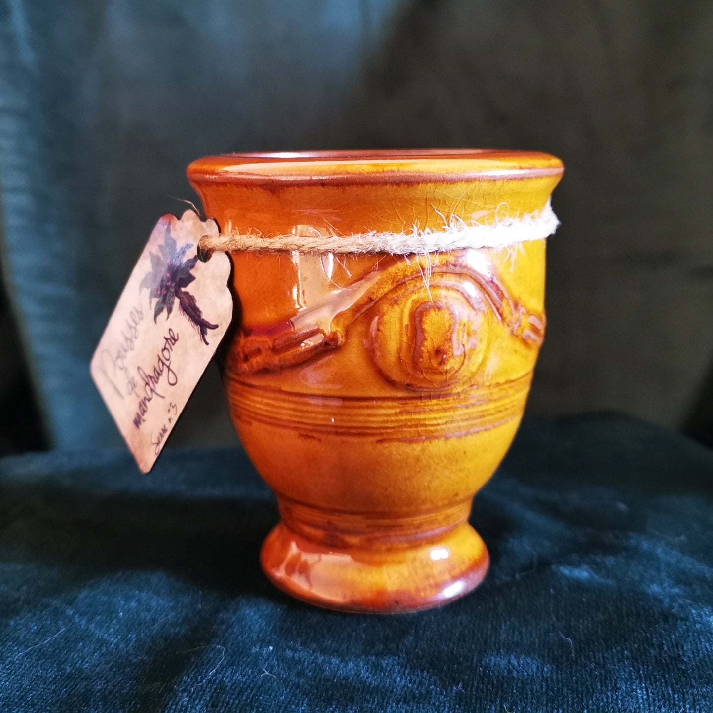 Bougie Pousses de Mandragore Aravis Potions Apothecary Harry Potter