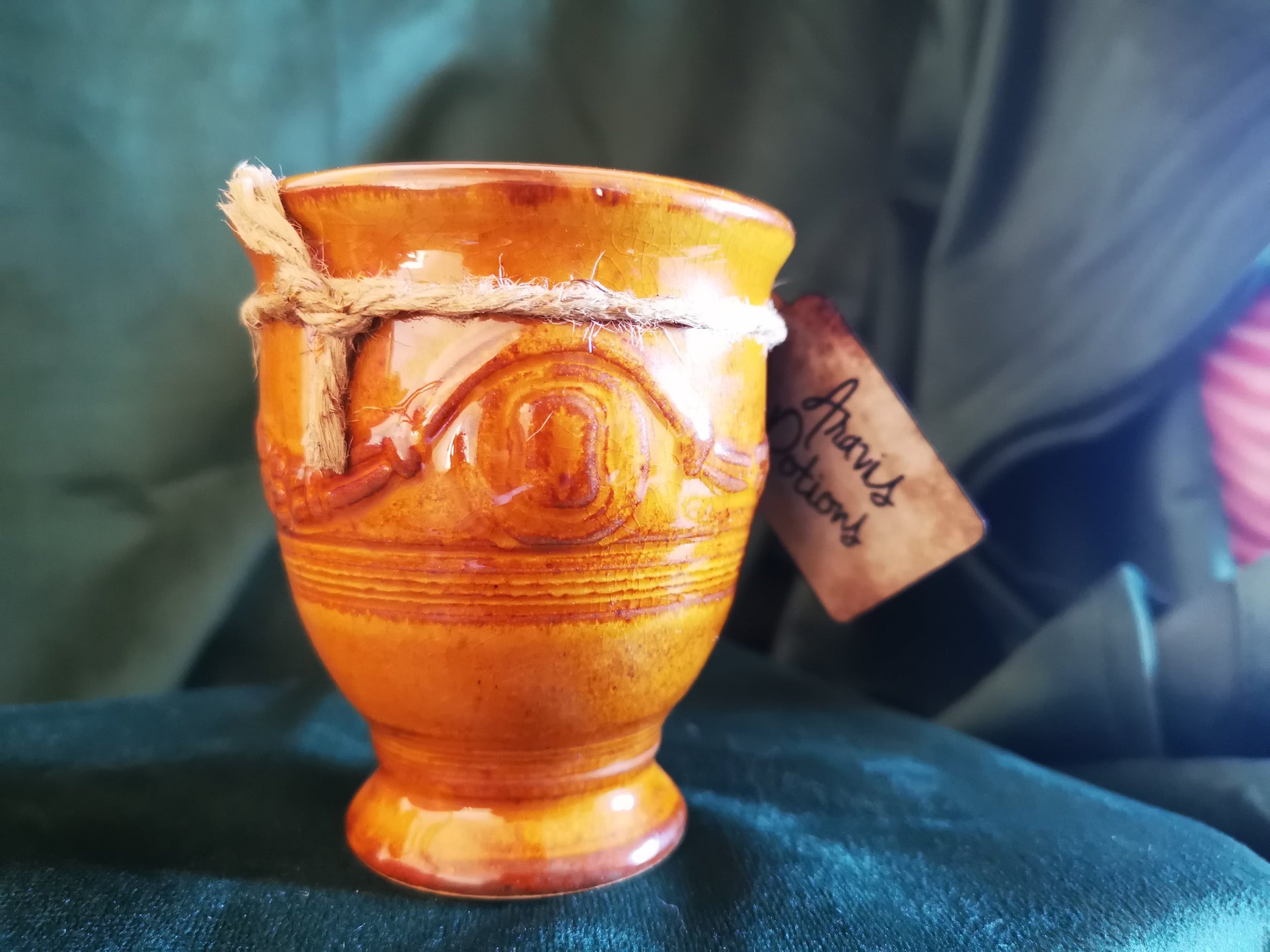 Bougie Pousses de Mandragore Aravis Potions Apothecary Harry Potter