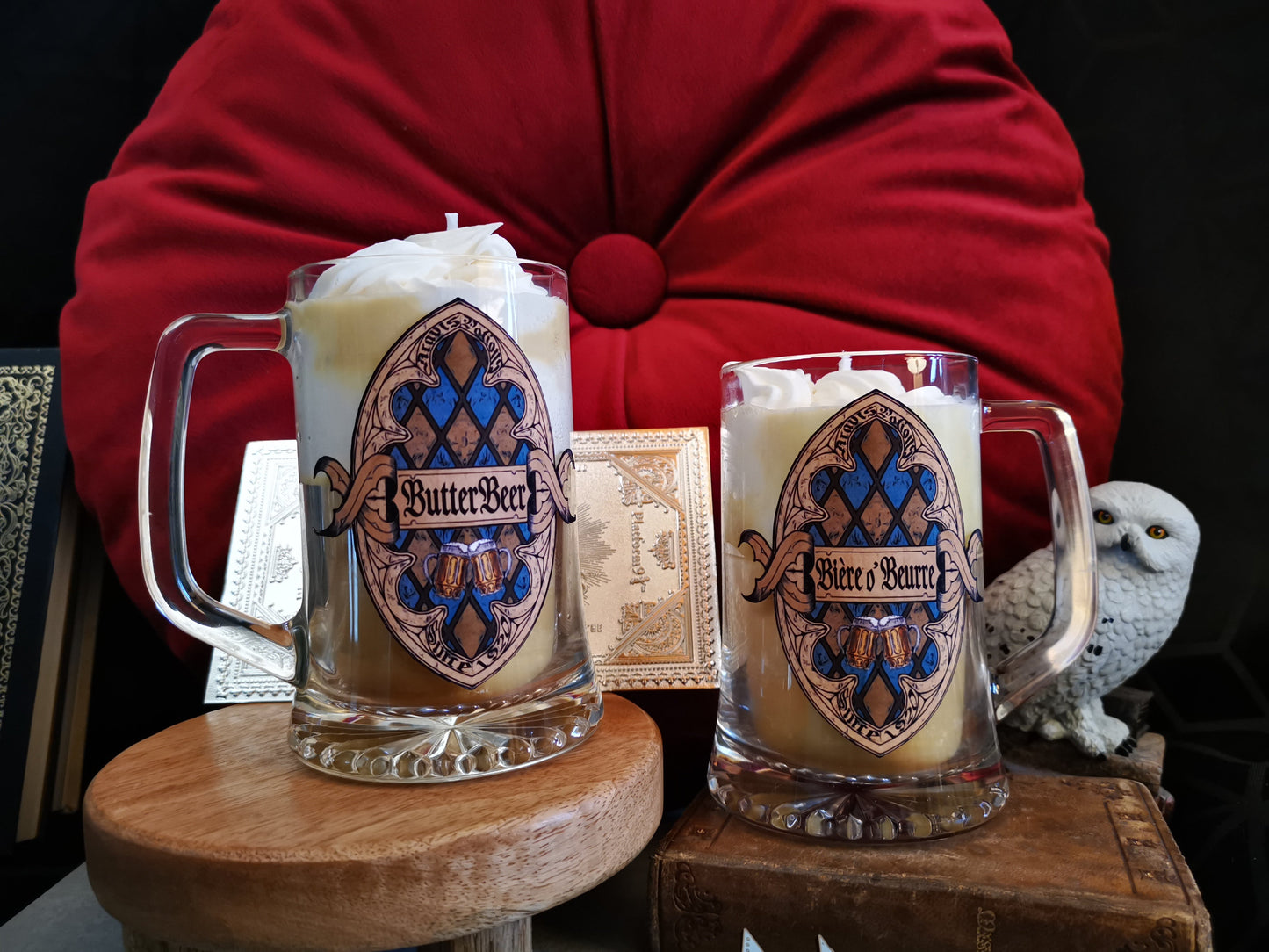 Butterbeer bougie/candle Aravis Potions Apothecary Harry Potter