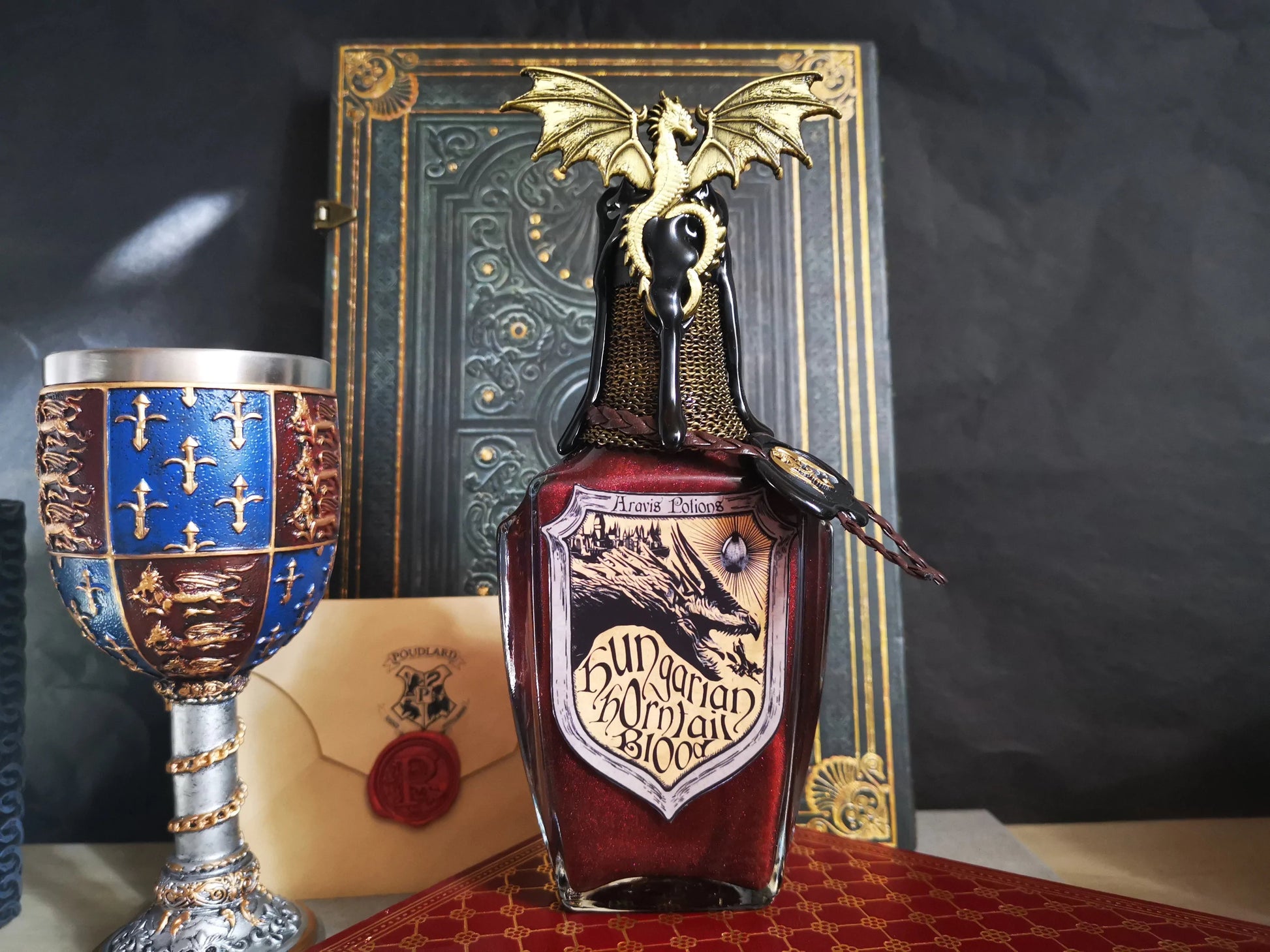 Hungarian Horntail Blood Potion - Dragon Aravis Potions Apothecary Harry Potter