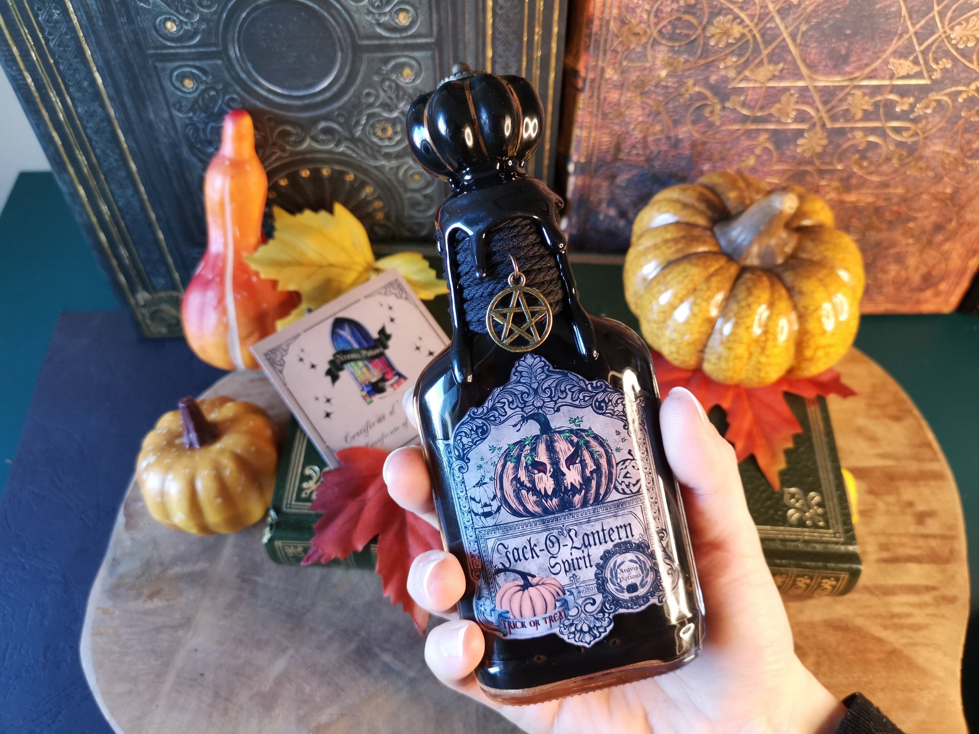 Jack-o-Lantern Spirit Aravis Potions Apothecary Harry Potter