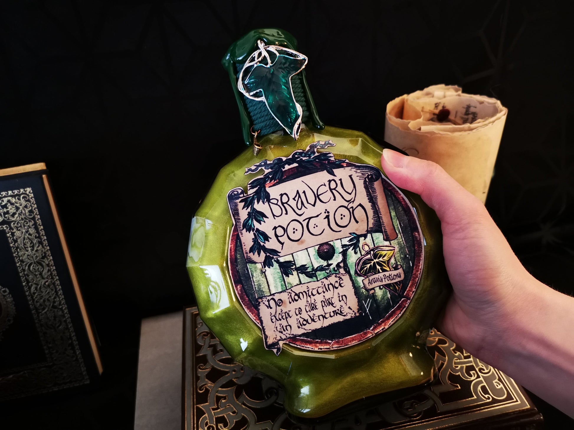 Potion de Courage Grand format Aravis Potions Apothecary Harry Potter