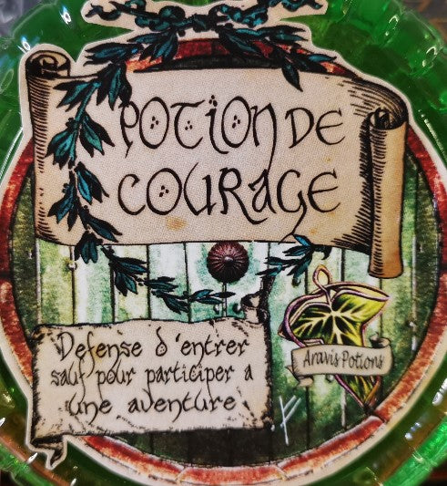 Potion de Courage Grand format Aravis Potions Apothecary Harry Potter