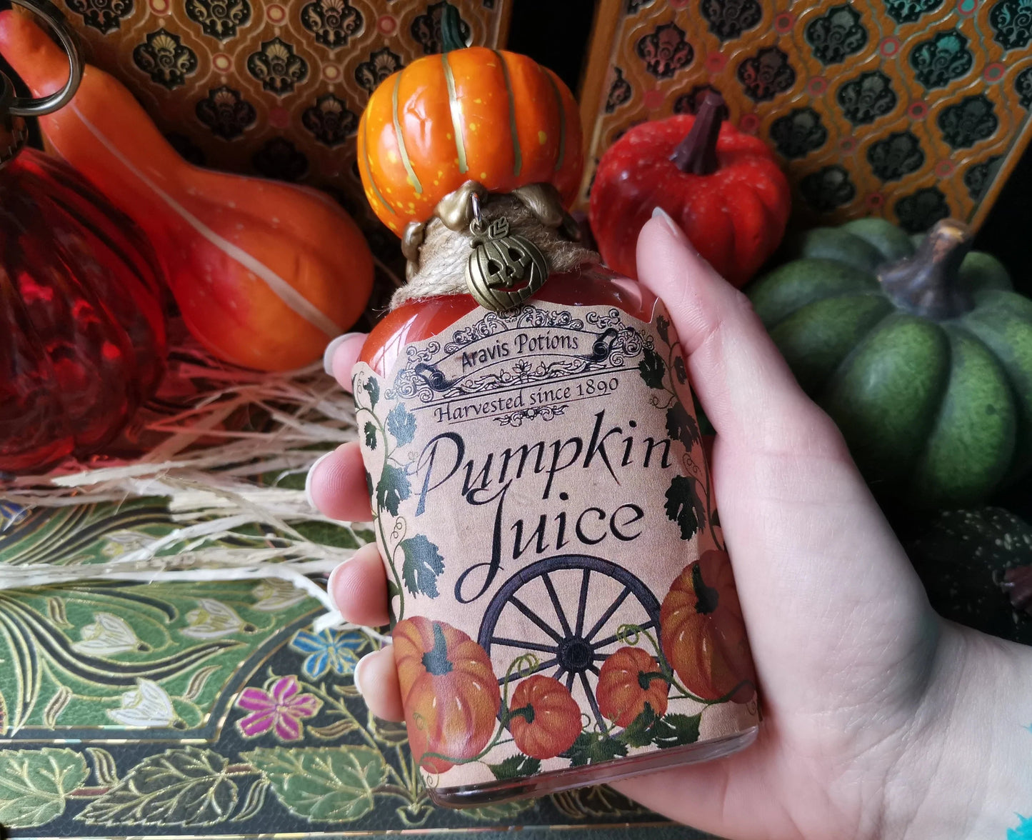 Pumpkin Juice Aravis Potions Apothecary Harry Potter