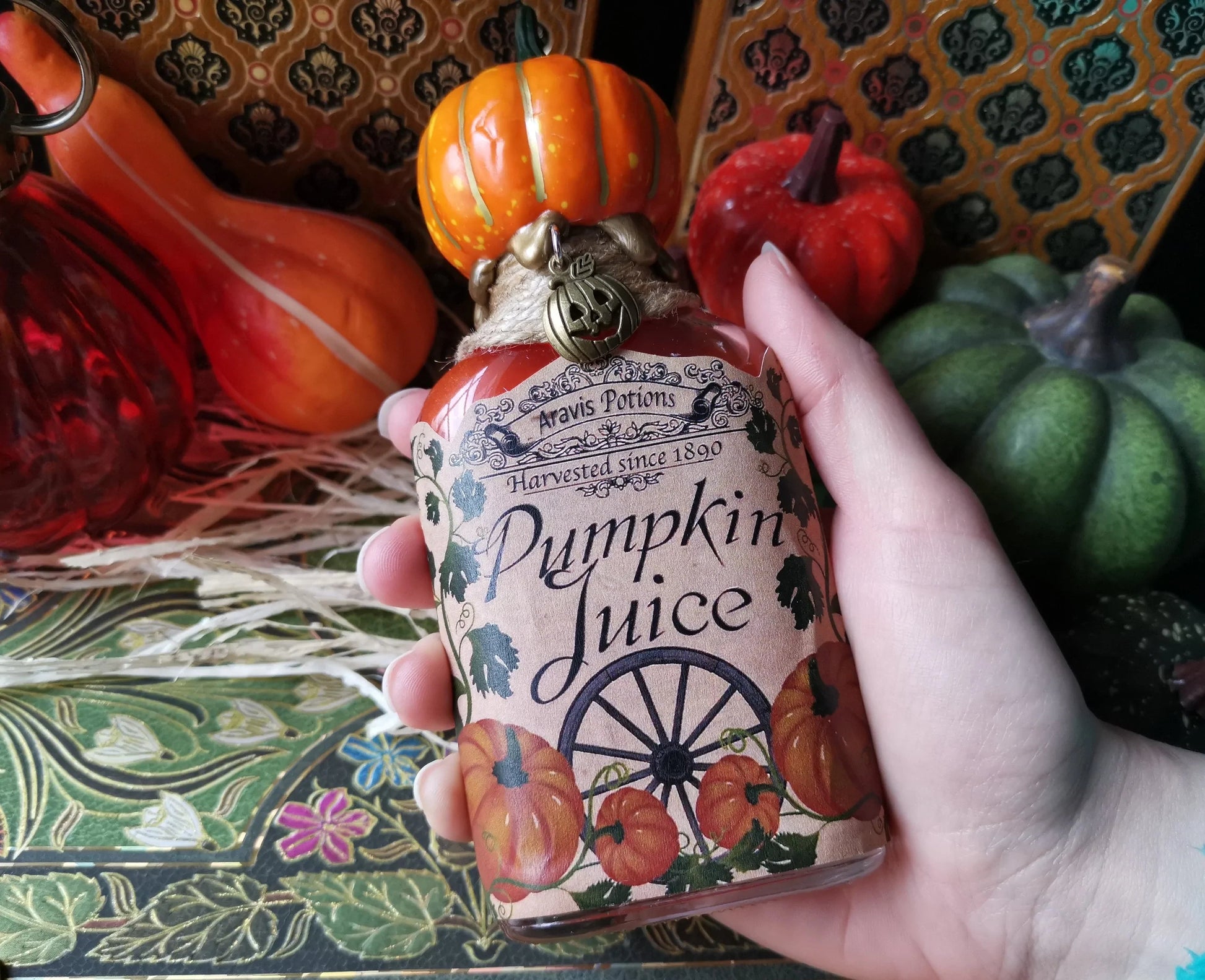 Pumpkin Juice Aravis Potions Apothecary Harry Potter