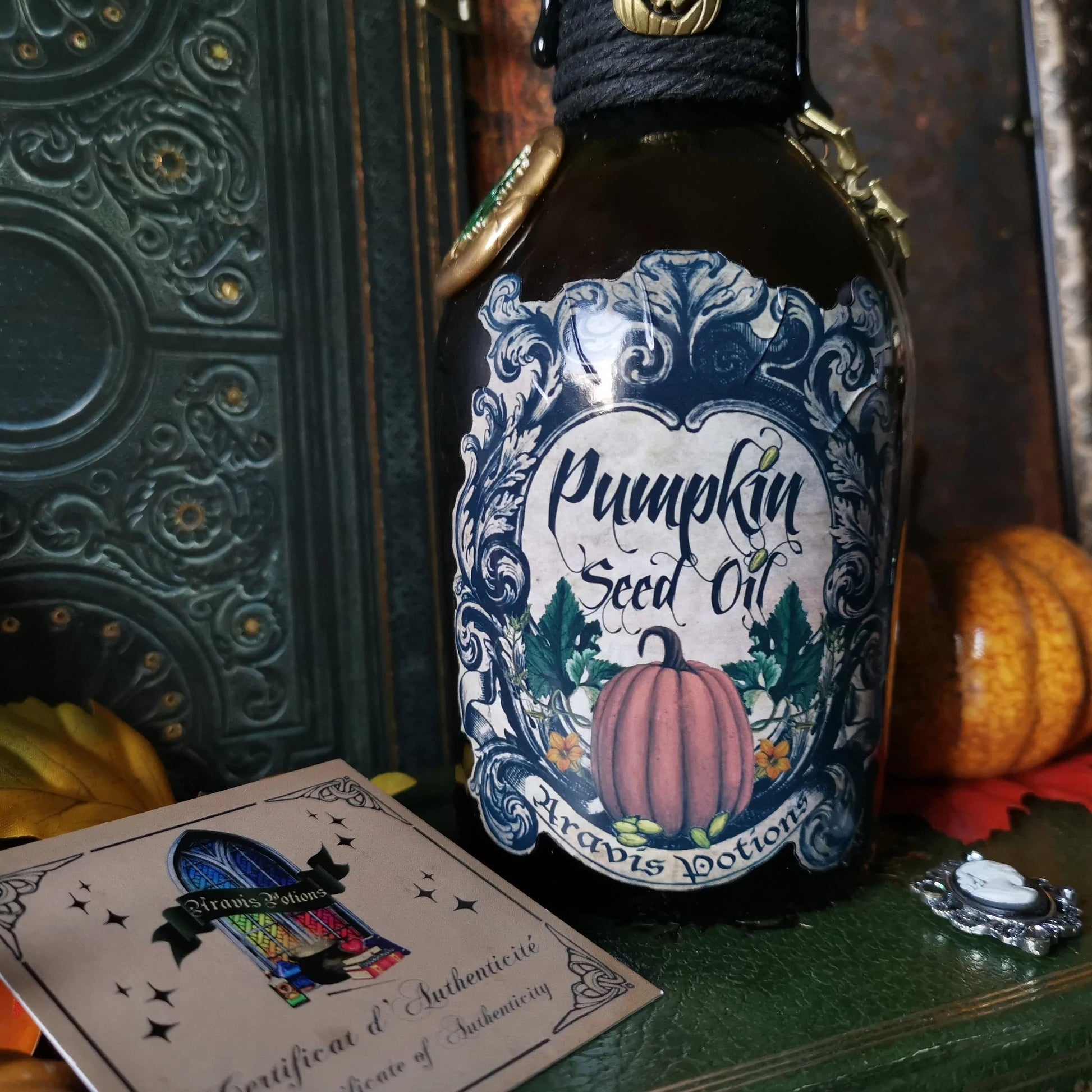 Pumpkin Seed Oil Aravis Potions Apothecary Harry Potter