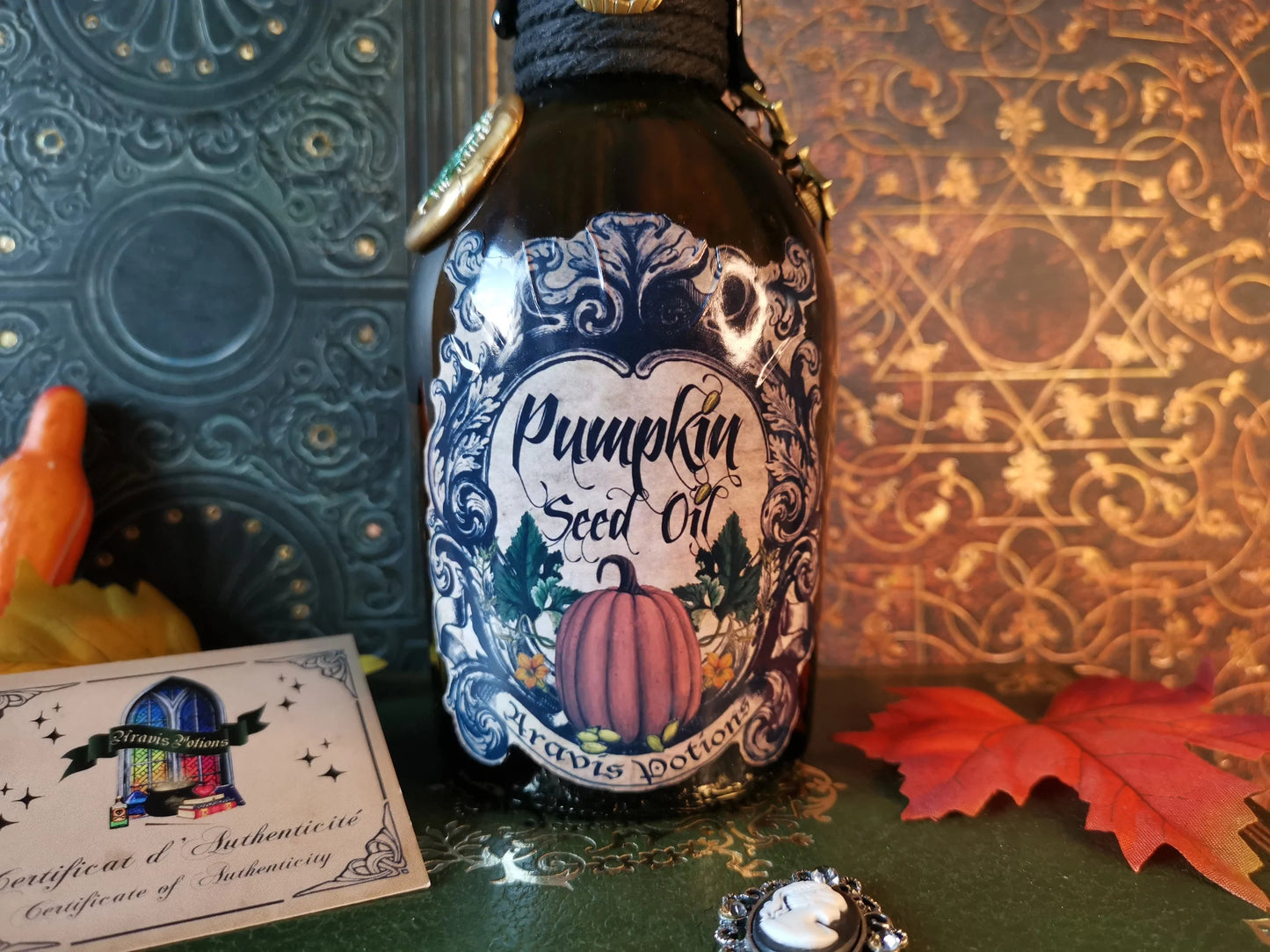 Pumpkin Seed Oil Aravis Potions Apothecary Harry Potter