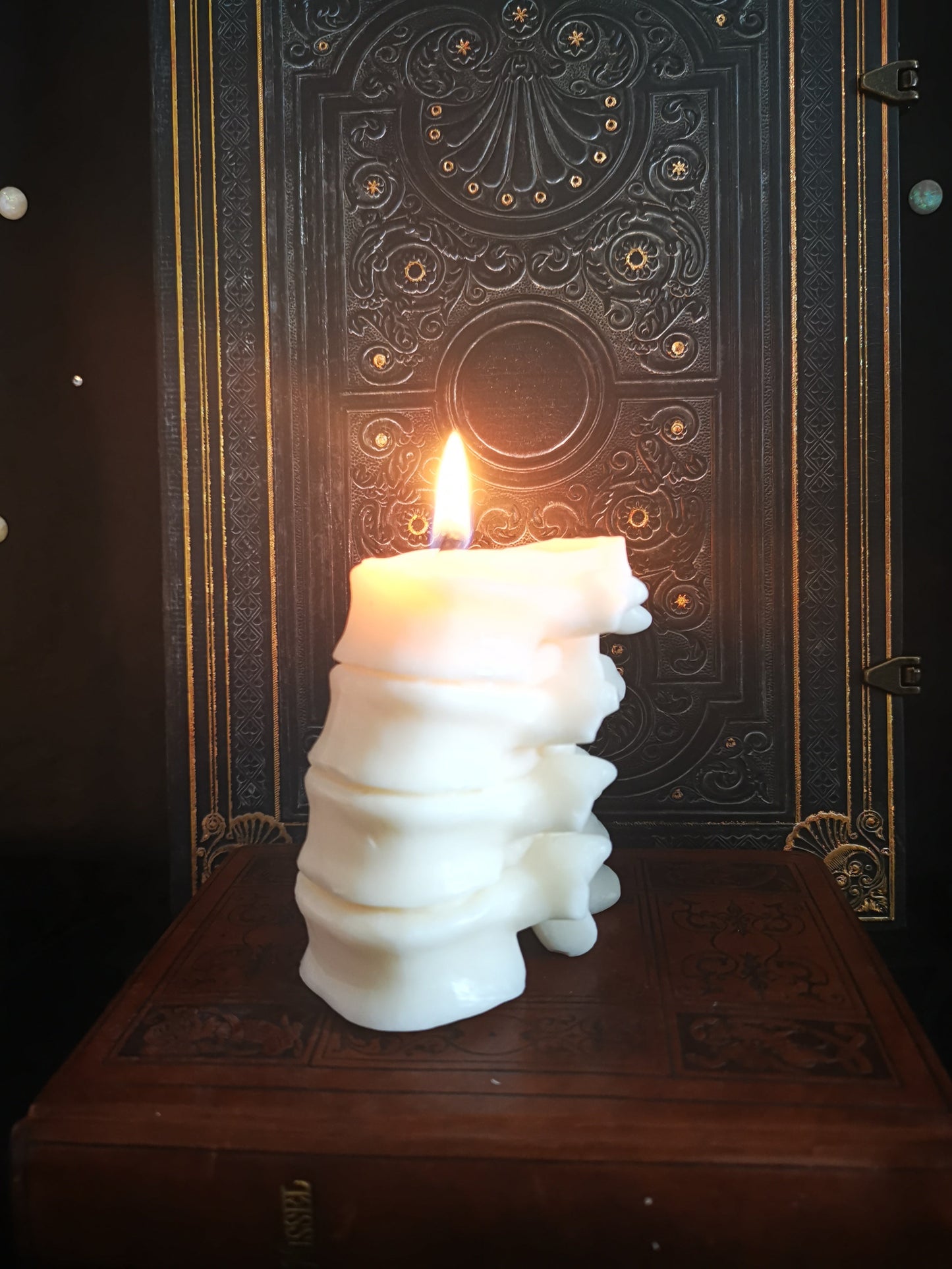 Spine Bone candle Aravis Potions Apothecary Harry Potter