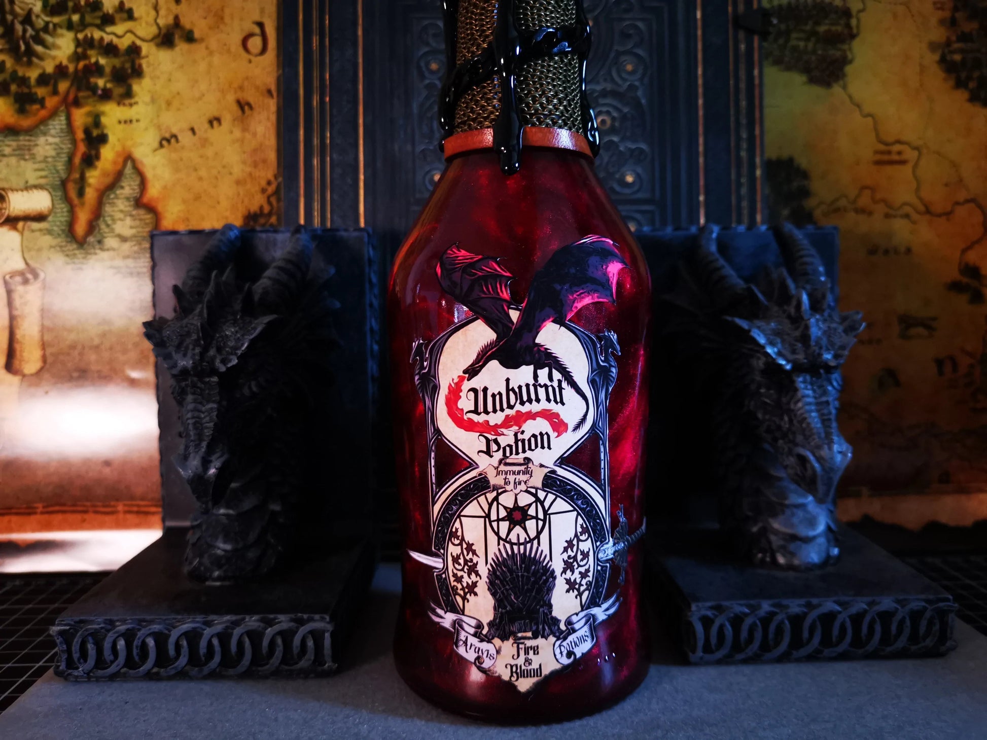 Unburnt Potion Red Aravis Potions Apothecary Harry Potter