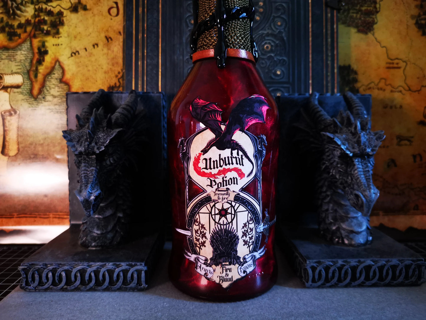 Unburnt Potion Red Aravis Potions Apothecary Harry Potter