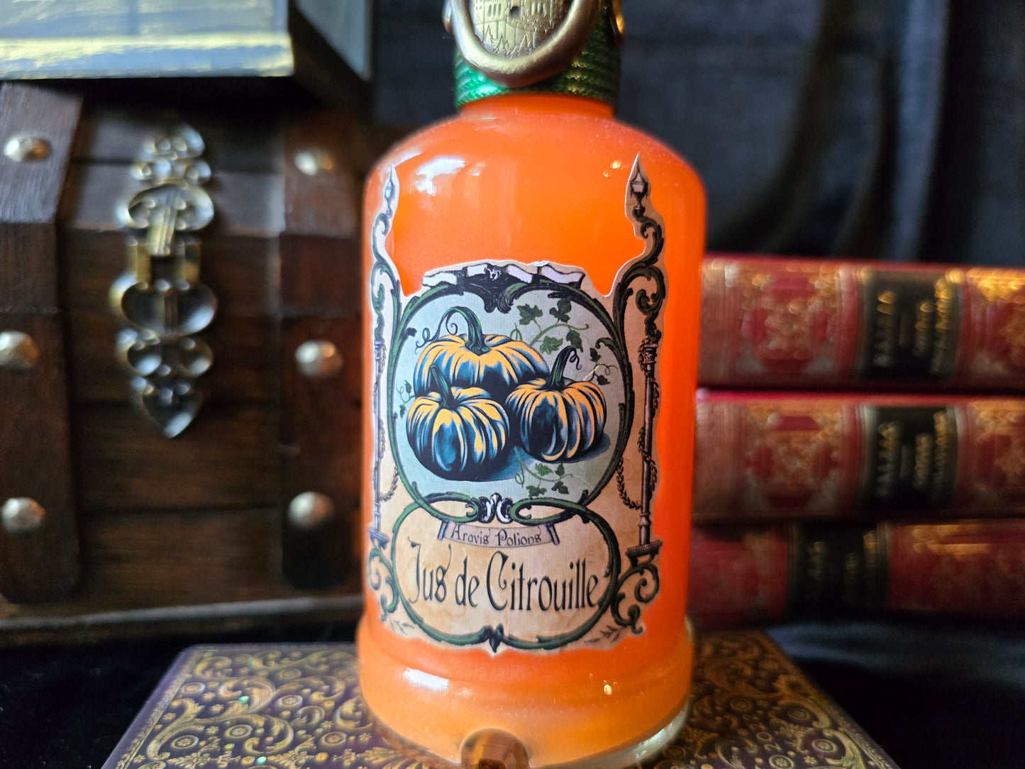 Pumpkin Juice / Jus de Citrouille DECORATIF !