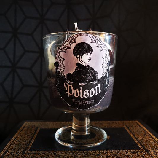 Bougie Poison 240 g - Cerise Noire Aravis Potions Apothecary Harry Potter