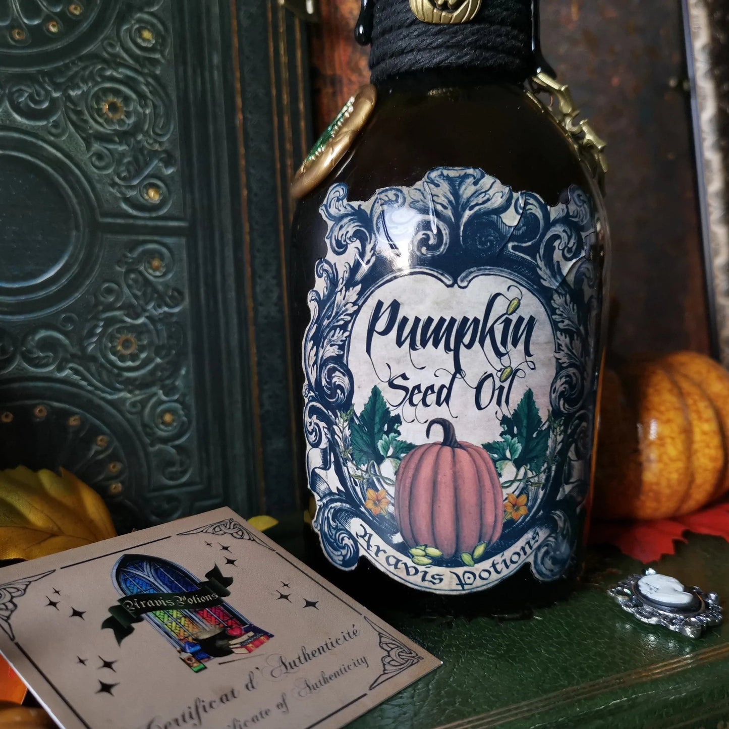 Pumpkin Seed Oil Aravis Potions Apothecary Harry Potter